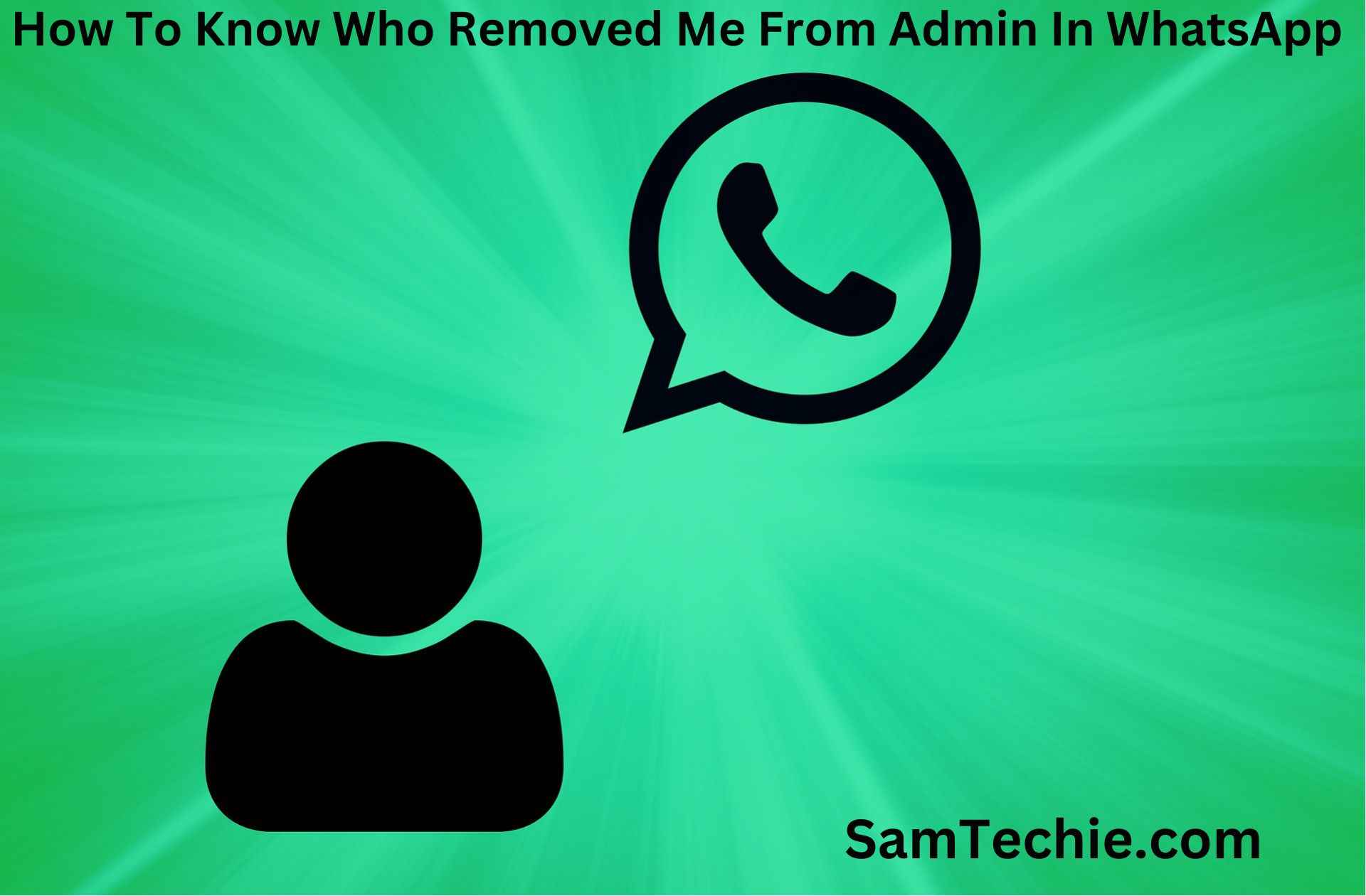 How To Know Who Removed Me From Admin In WhatsApp