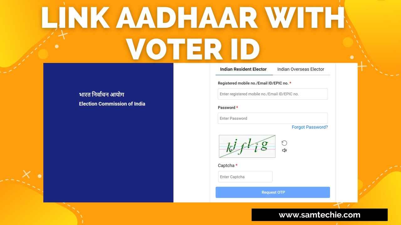 Link Aadhaar with Voter ID